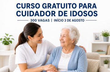 Parceria com Ministério do Trabalho abre 300 vagas em curso gratuito para cuidador de idosos em Londrina