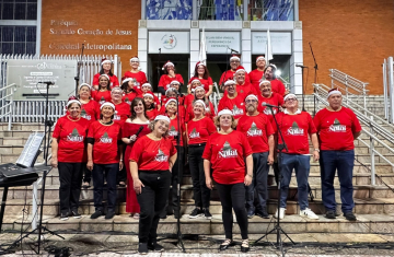 Coro Voz Viva e Camerata Musicando levam Natal para Todos à Feira da Palhano