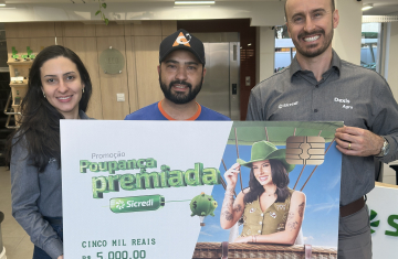 Sicredi já distribuiu mais de R$ 3 milhões em prêmios para estimular o hábito de poupar