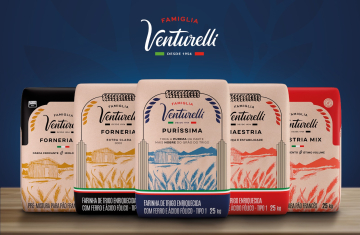Moinho Globo leva lançamento da linha Venturelli Pro à Fipan 